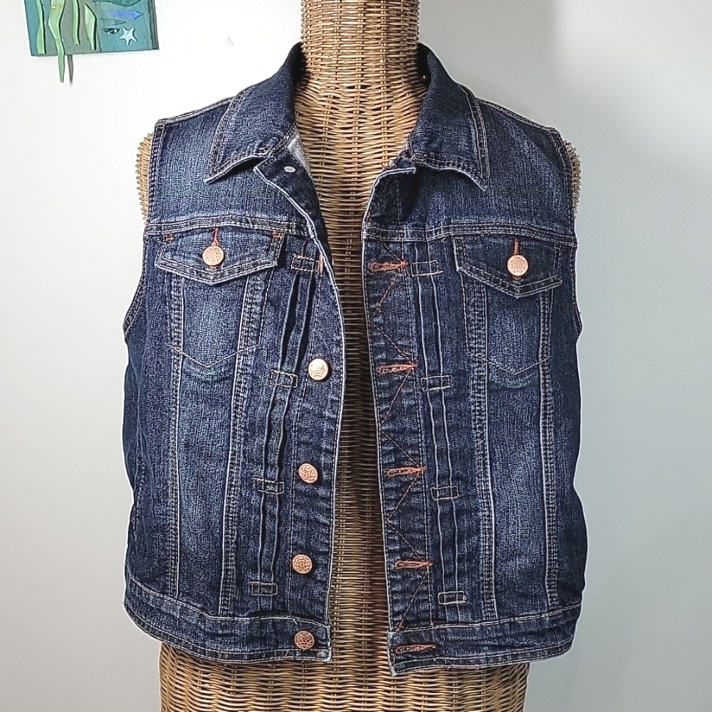 EARL JEANS  Denim Vest szXL  BinE